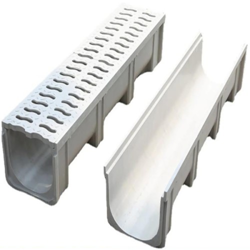 Glasfaser-Entwässerungsgraben