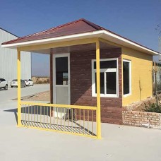 Fiberglas-Hütte